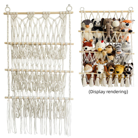 3-Layer Stuffed Animals Net Hammocks