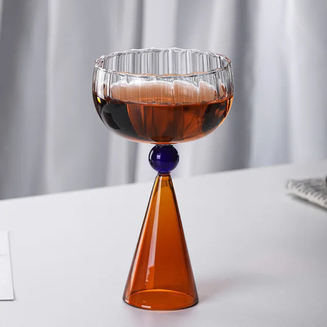 Vertical Grain Creative Wine Glasses