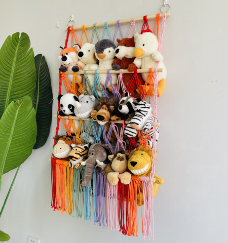 3-Layer Stuffed Animals Net Hammocks