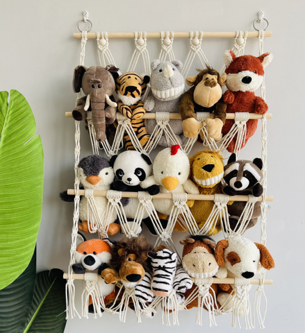 3-Layer Stuffed Animals Net Hammocks