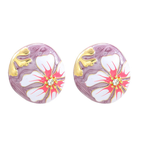 Bohemian Flower Drip Earrings