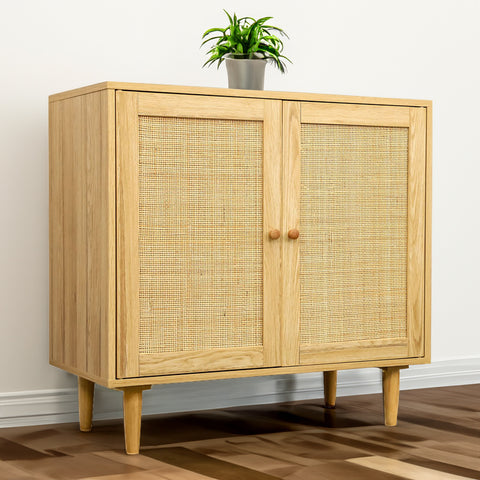 Rattan Storage Cabinet