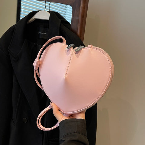 Heart Shape Crossbody Purse for Women