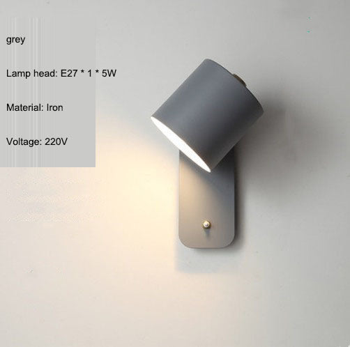 Nordic Rotatable Cylinder Wall Light