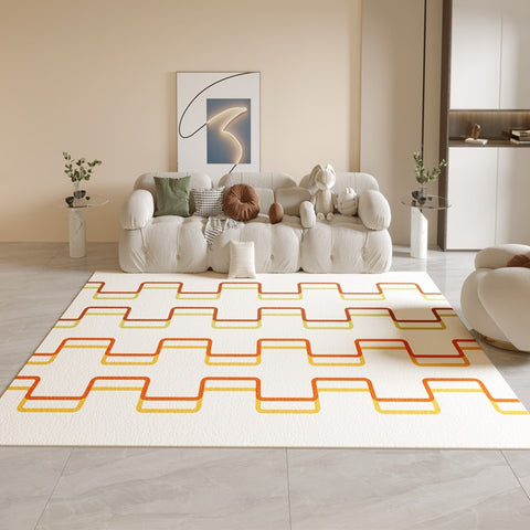 Colorful Geometric Rug