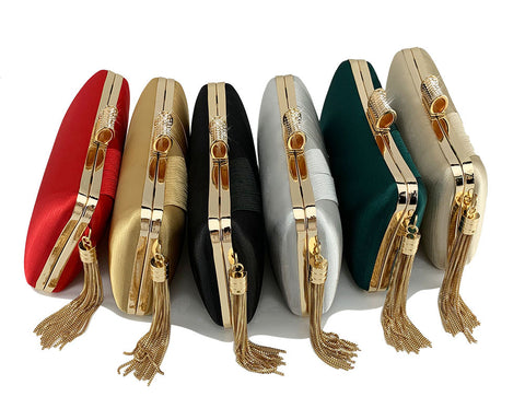 Elegant Satin Clutch Purse