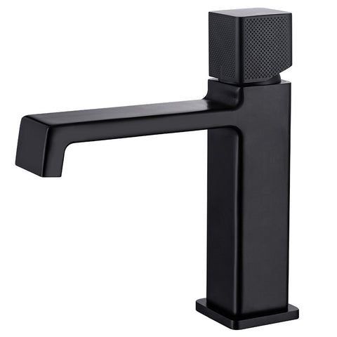 Modern Bathroom Sink Mixer Faucet Single Knob Single Hole