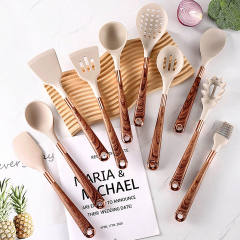 9pcs Silic Cooking Kitchen Utensils Set