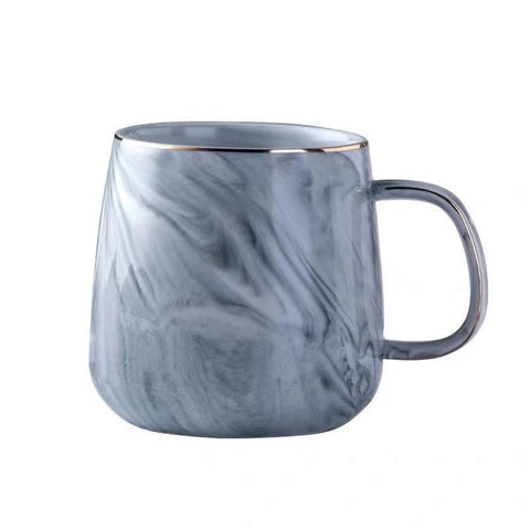 Gold Rimmed Ceramic Mug