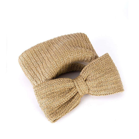 Bow Straw Clutch Purses for Women