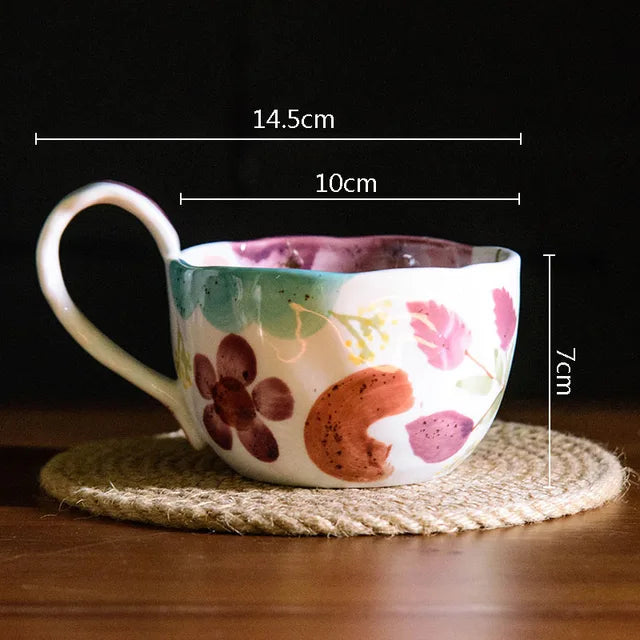 300ml Handmade Hand Brewed Coffee Cup