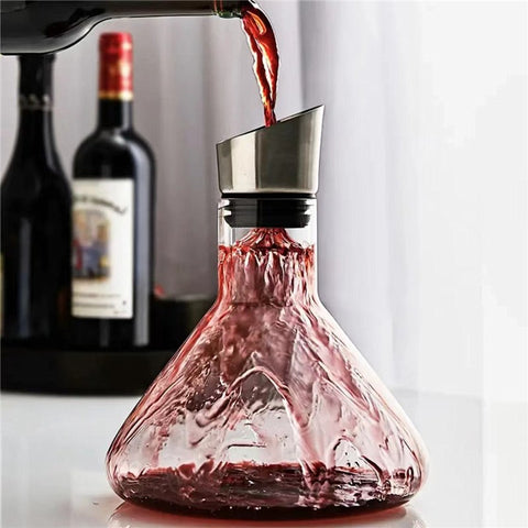 Iceberg Waterfall Wine Decanter