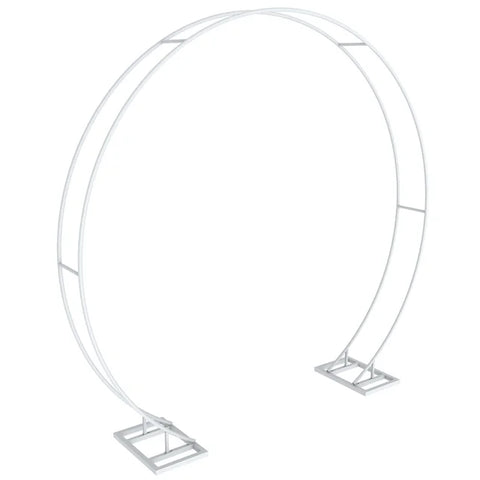 Metal Round Arch Wedding Backdrop Stand