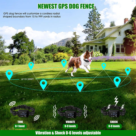 GPS Wireless Dog Fence System