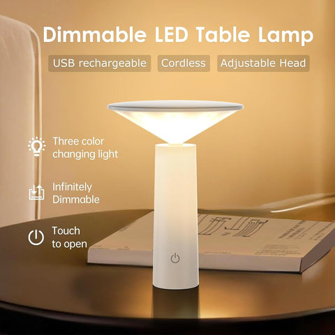 LED Rechargeable Table Lamp