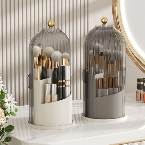 Makeup Brush Holder Organizer with Lid