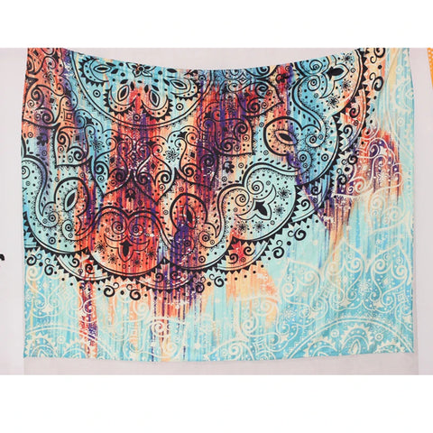 Bohemian Mandala Tapestry