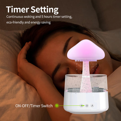 Water Drop Mushroom/Rain Cloud Humidifier