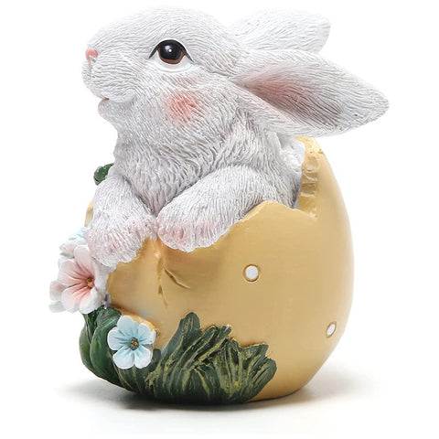 Easter Bunny Resin Statue Ornament