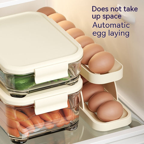 Slide Type Refrigerator Side Door Egg Box