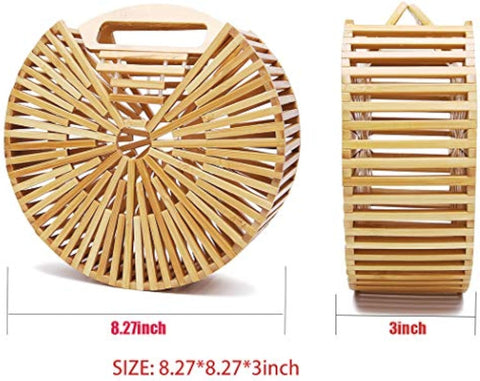 Bamboo Handmade Woven Bag