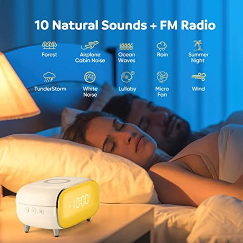 Sunrise Alarm Clock with Sunrise Simulation